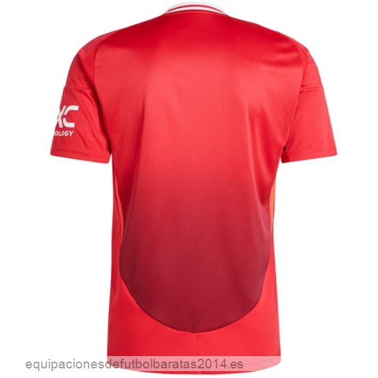 Nuevo Tailandia 1ª Camiseta Manchester United 24/25 Rojo Baratas